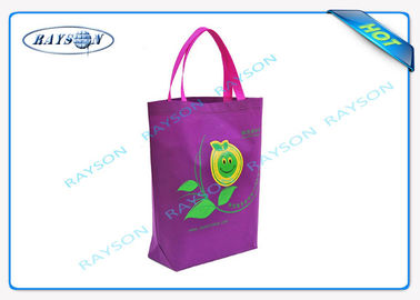 Eco - 프린팅 패턴과 우호적 폴리프로필렌 비 우븐 쇼핑 가방 	부직포 가방