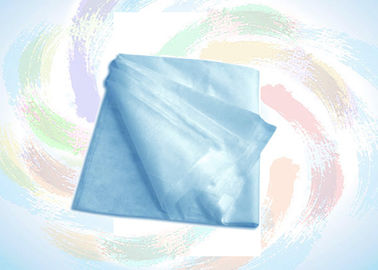 친절한 방수 스펀 본드 파란 백색 비 길쌈된 의학 직물 Eco