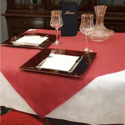 식당을 위한 상덮개 방수 테이블 섬유 롤러를 울리는 PP 빈 우븐