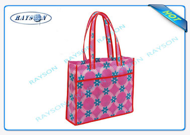 Eco - 프린팅 패턴과 우호적 폴리프로필렌 비 우븐 쇼핑 가방 	부직포 가방
